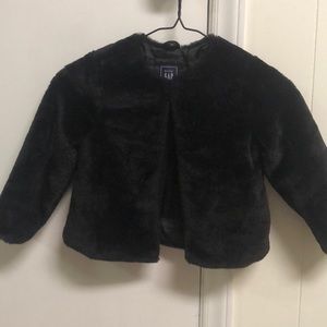 Baby Gap black coat